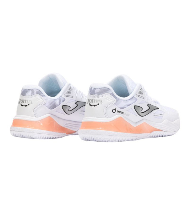 Zapatillas Joma Spin Lady 2502 Blanco Mujer Blanco