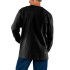 T-shirt Carhartt T-shirt de travail à poche L/S Homme Noir