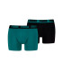 Cuecas Homem Puma Everyday Basic Verde-mar Pack