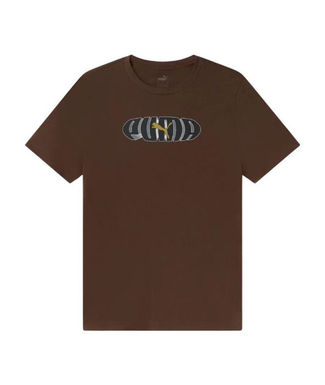 Camiseta Puma Essentials+ Graphic Hombre