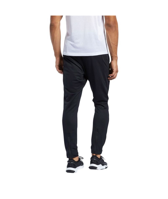 Calça Fitness Reebok Homem by Id Train Knit Preto