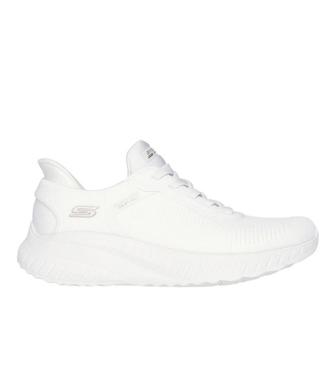 Chaussures Skechers Slip-Ins Bobs Squad Chaos Blanc