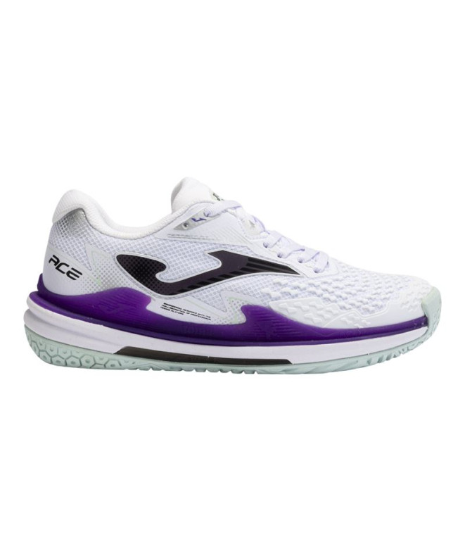 Chaussures Joma Femme Ace 2402 Blanc/Pourpre