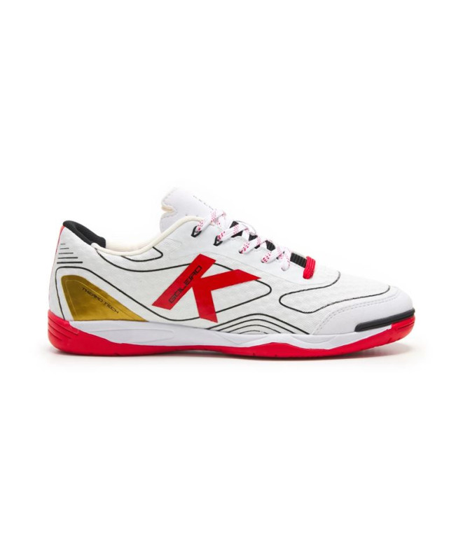 Chaussures De Football Sala Kelme Goleiro Blanco