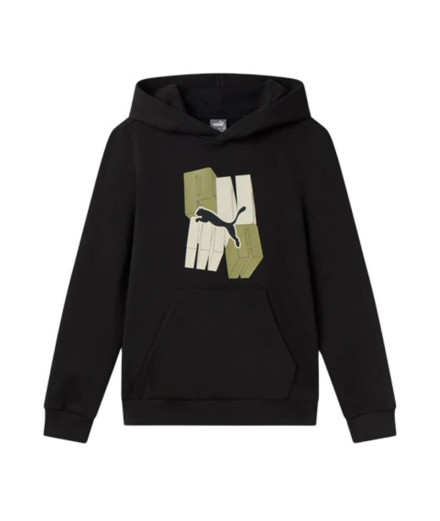 Moletom Casual Puma Essentials+ Graphic Fl Menino Moletom Casual Puma Essentials+ Graphic Fl Menino