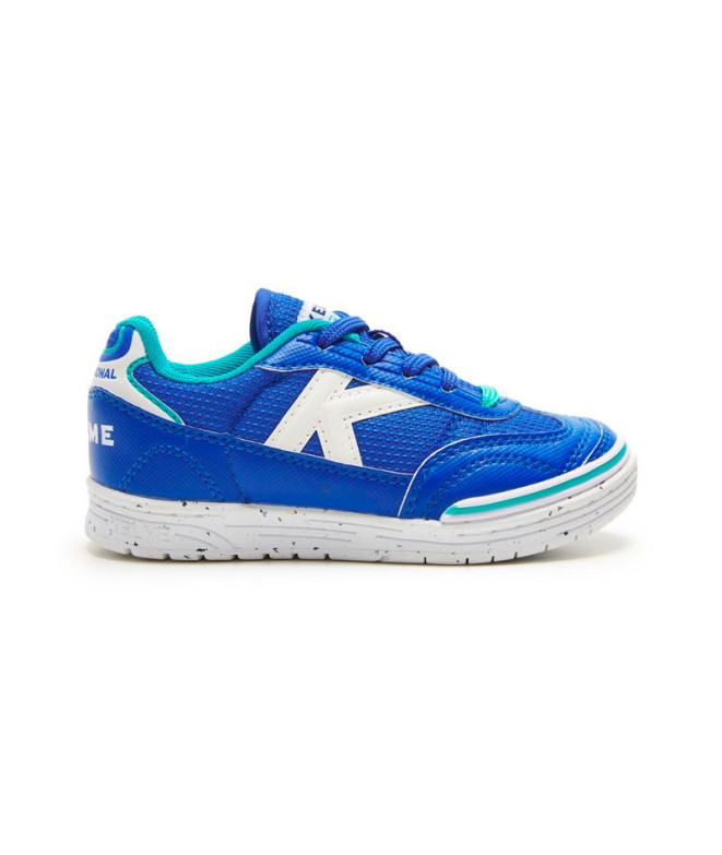 Sapatilhas De Futebol Sala Kelme Infantil Thunder Lace Royal