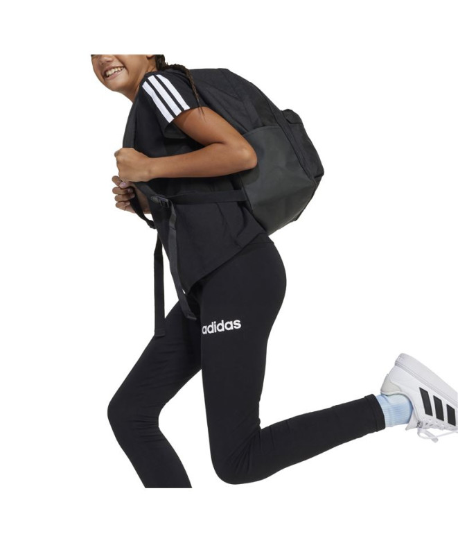 Collants adidas Fille Jg Lin 230 Noir/Blanc