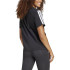 Camiseta adidas Mulher 3 Bandas Sj Preto/Branco