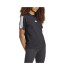 Camiseta adidas Mulher 3 Bandas Sj Preto/Branco
