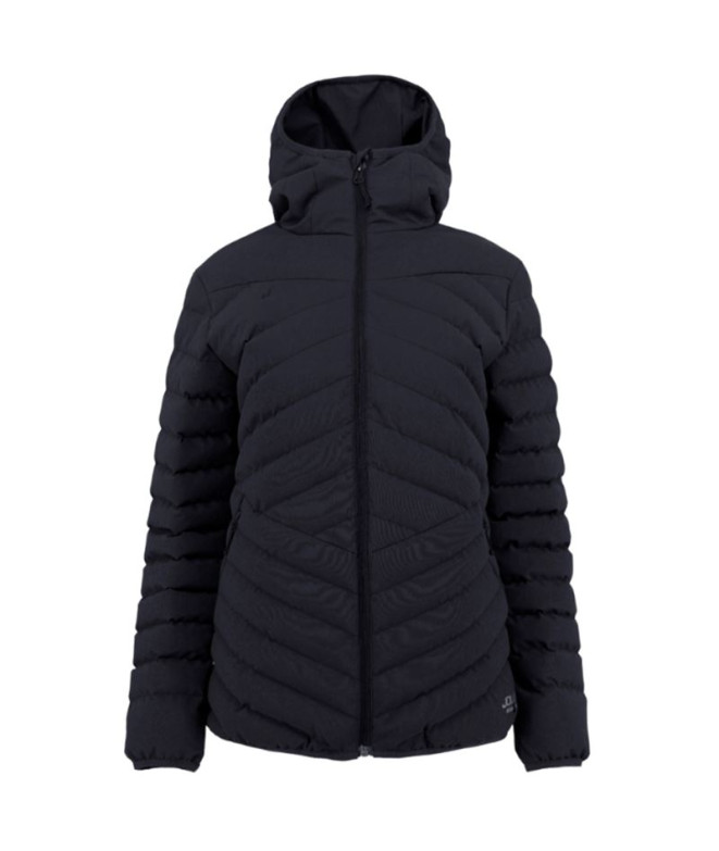 Chaqueta de Montaña Joluvi Heat Revel Mujer Negro Ciruela Oscuro