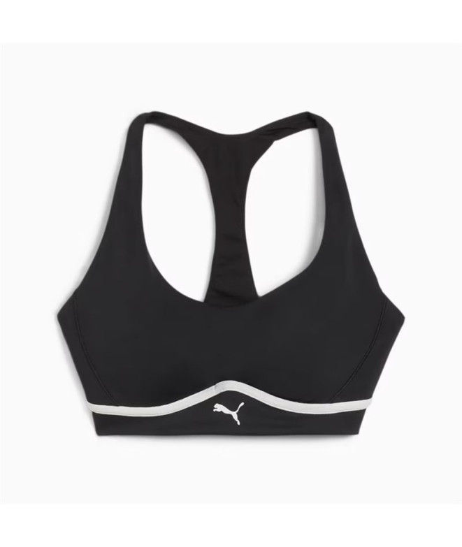 Brassiere de sport Fitness Femme by Puma 4Keeps Cloudspun Sculpting Noir