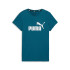 Camiseta Mulher Puma Essentials Logo Azul