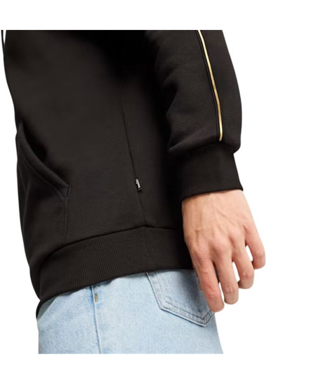 Sweat Homme Puma Ess Tape Minimal Gold Fl Black