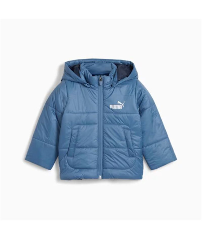 Veste Enfant Puma Minicats Veste matelassée à capuche Bleu horizon