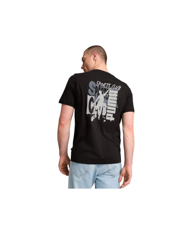 Camiseta Homem Puma Graphics Puma Sports Club...