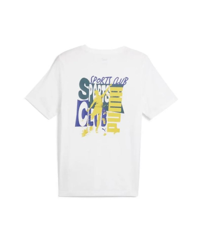 Camiseta Homem Puma Graphics Puma Sports Club...