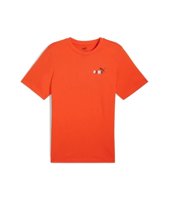 Camiseta Puma Graphics Puma Sports Club Hombre Naranja
