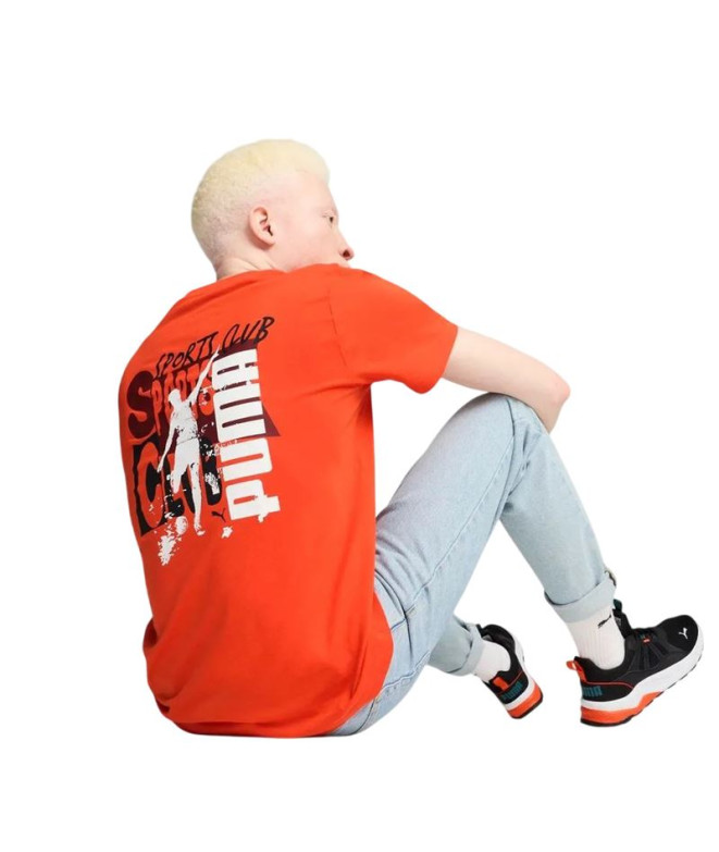 T-shirt Homme Puma Graphics Puma Sports Club...