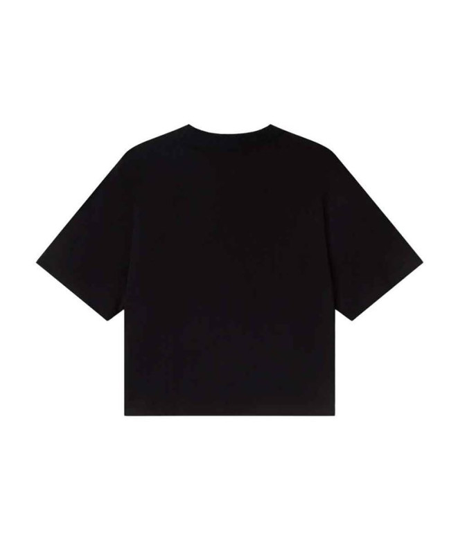 Camiseta Puma Puma Script Mujer Negro