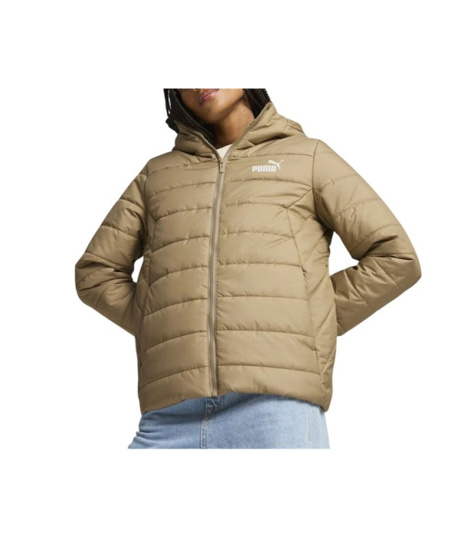 Veste Femme Puma Ess Hooded Padded Jacket Oak...