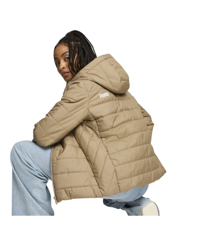 Veste Femme Puma Ess Hooded Padded Jacket Oak...