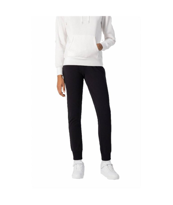 Pantalons Champion Joggers Rib Cuff Femme Noir