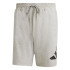 Calça adidas Homem Calções com logótipo grande cinzento/preto