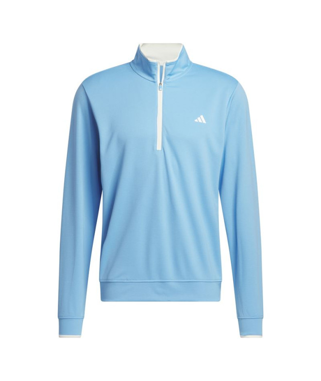 Sweat adidas Lightweight Half-Zip Blue homme