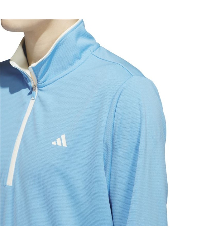 Sudadera adidas Lightweight Half-Zip Azul hombre