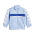 Fato de treino adidas 3Bandas Tib Infant Azul/Branco