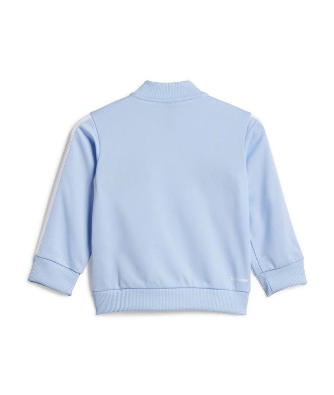 Chándal adidas 3Bandas Tib Bebé Azul/Blanco