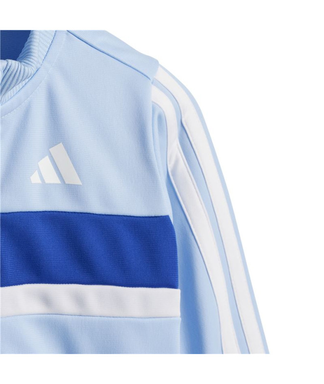 Chándal adidas 3Bandas Tib Bebé Azul/Blanco