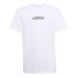 Camiseta adidas Linear 160 Infantil Branco/Preto