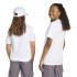 Camiseta adidas Linear 160 Infantil Branco/Preto