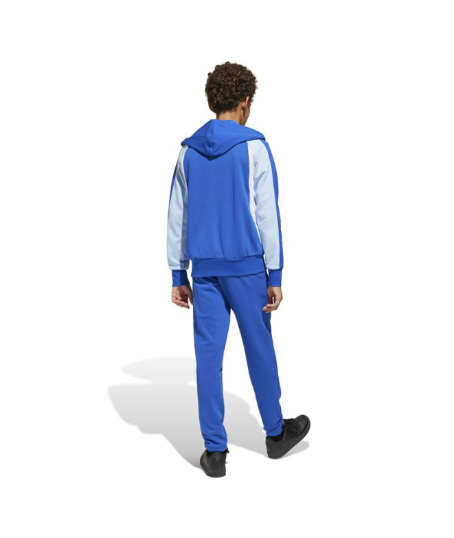 Chandal adidas Colorblock French Terry Enfant Bleu