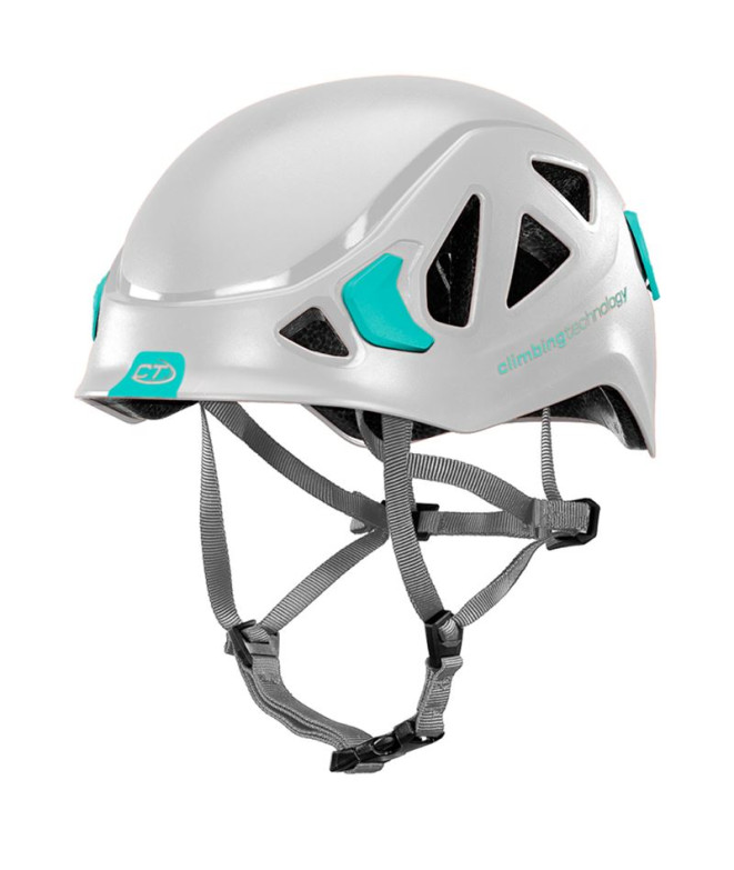 Capacete Tecnologia de escalada Galaxy 54-62Cm Branco/Amarelo