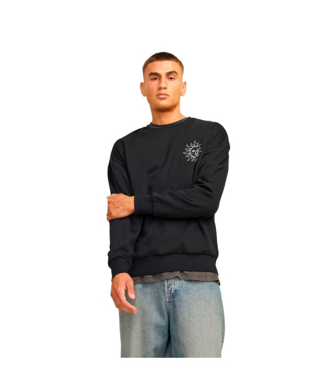 Moletom Homem Jack and Jones Jjmystic Preto