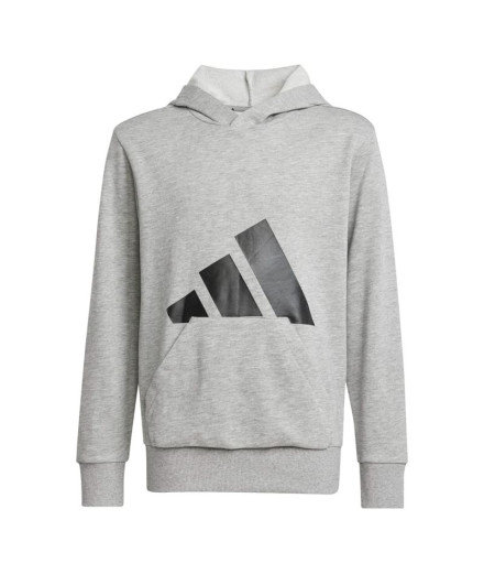 Sudadera adidas Big Logo French Terry Hd Infantil Gris