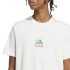 Camiseta adidas Homem Pizza branca