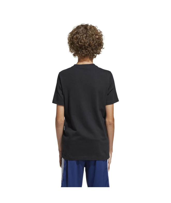 Camiseta adidas Camo Box Niño Negro