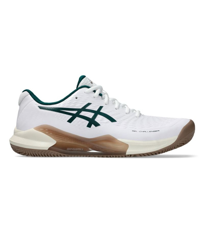 Sapatilhas Tênis Gel Homem from ASICS -Challenger 14 Clay Branco/Verde