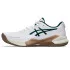 Zapatillas de Tenis ASICS Gel-Challenger 14 Clay Hombre Blanco/Verde
