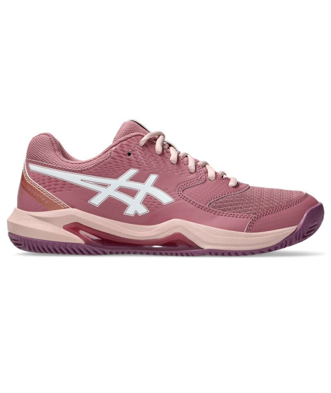 Sapatilhas Gel Mulher padel ASICS -Dedicate 8 Padel Roxo/Branco