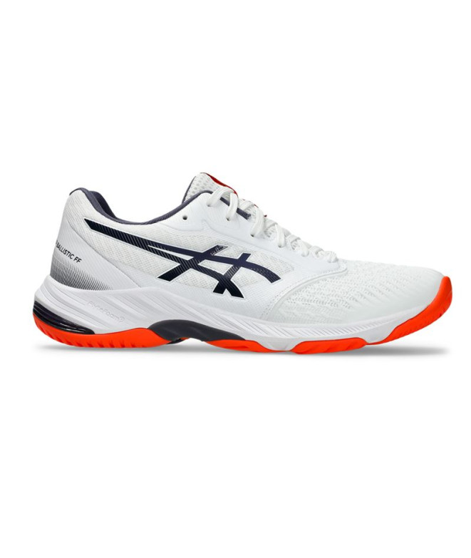 Zapatillas de Voleibol ASICS Netburner Ballistic Ff 3 Hombre Blanco