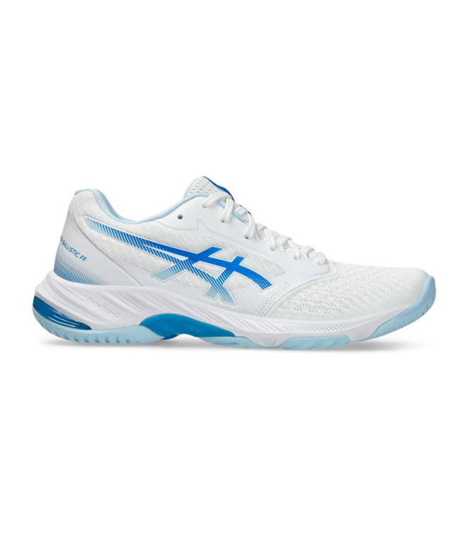 Sapatilhas Voleibol Mulher de ASICS Netburner Ballistic Ff 3 Branco/Azul