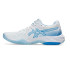 Chaussures Volley-ball Femme de ASICS Netburner Ballistic Ff 3 Blanc/Bleu