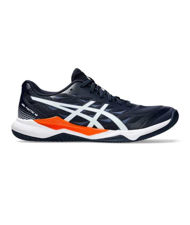 Zapatillas de Balonmano ASICS Gel-Tactic 12 Hombre Azul Marino/Blanco