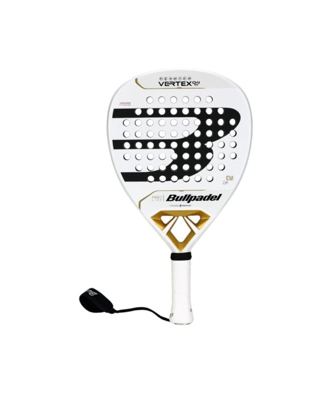 Pack de pala Pádel Bullpadel Vertex04 Mujer Blanco