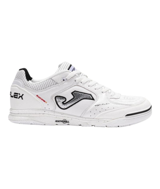 Zapatillas Joma Top Flex Rebound 2502 Blanco Indoor Niño