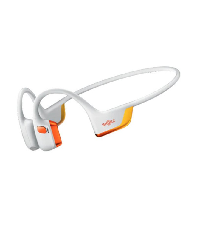 Auscultadores Shokz OpenRun Pro 2 Kipchoge Branco/Laranja